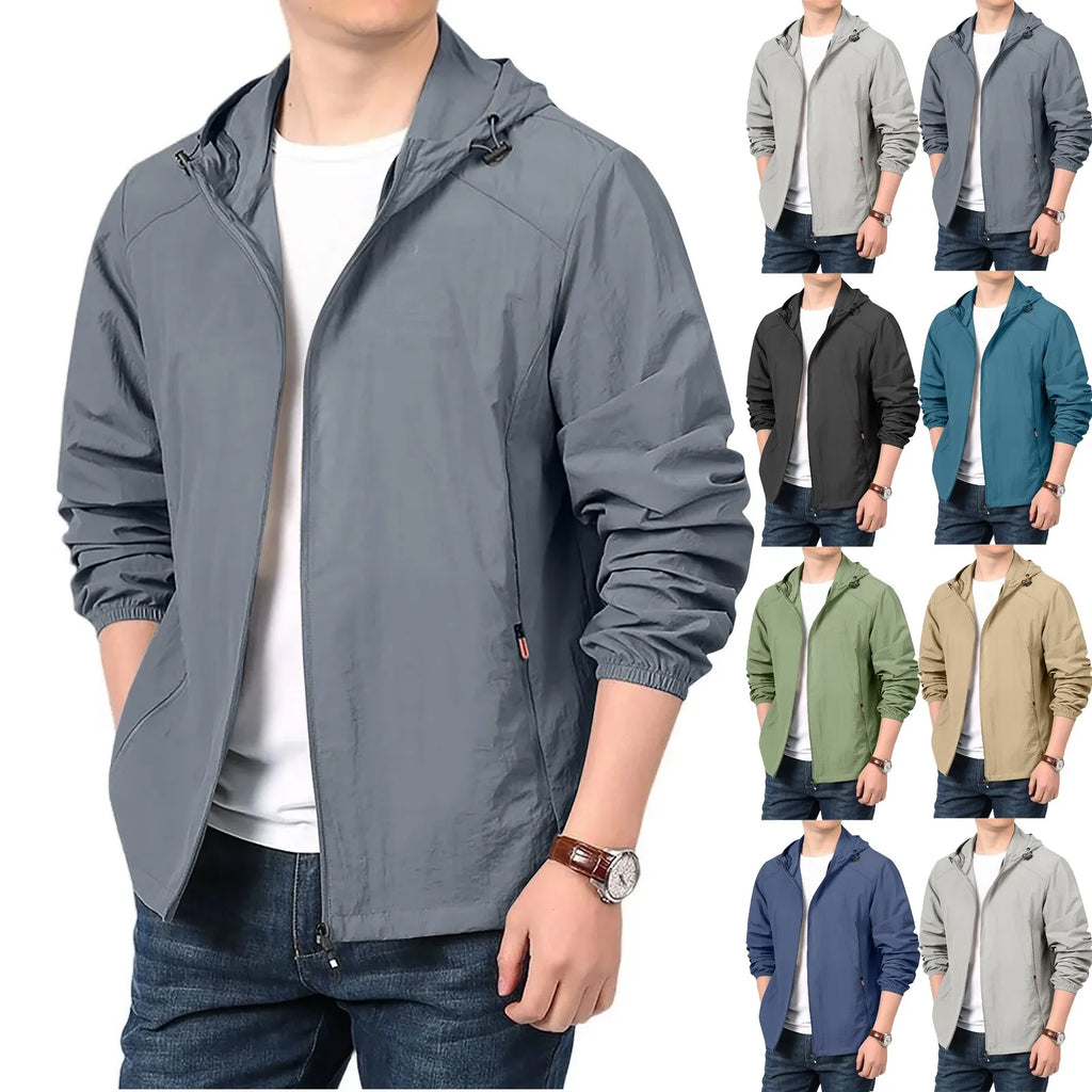 Chaqueta ligera de secado rápido con capucha – foto 2