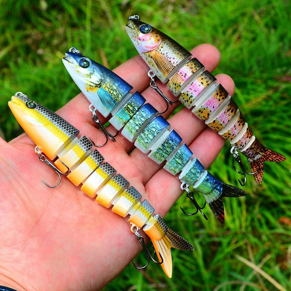 Swimbait articulado 13,5 cm 19 g – foto 1