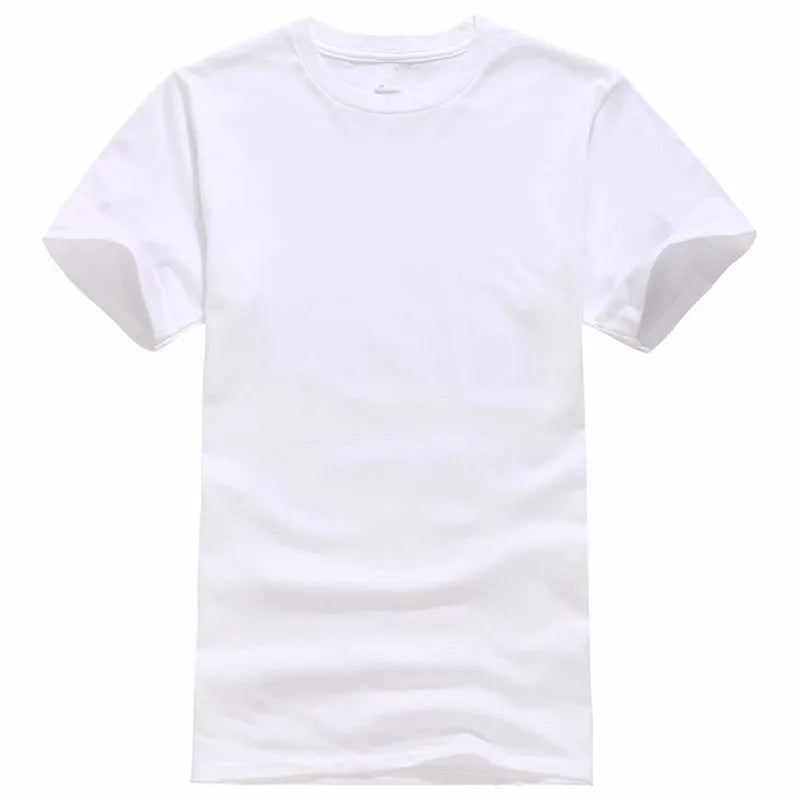 Camiseta básica de algodón, azul marino – foto 2