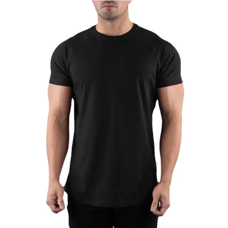 Camiseta lisa de manga corta, burdeos – foto 1