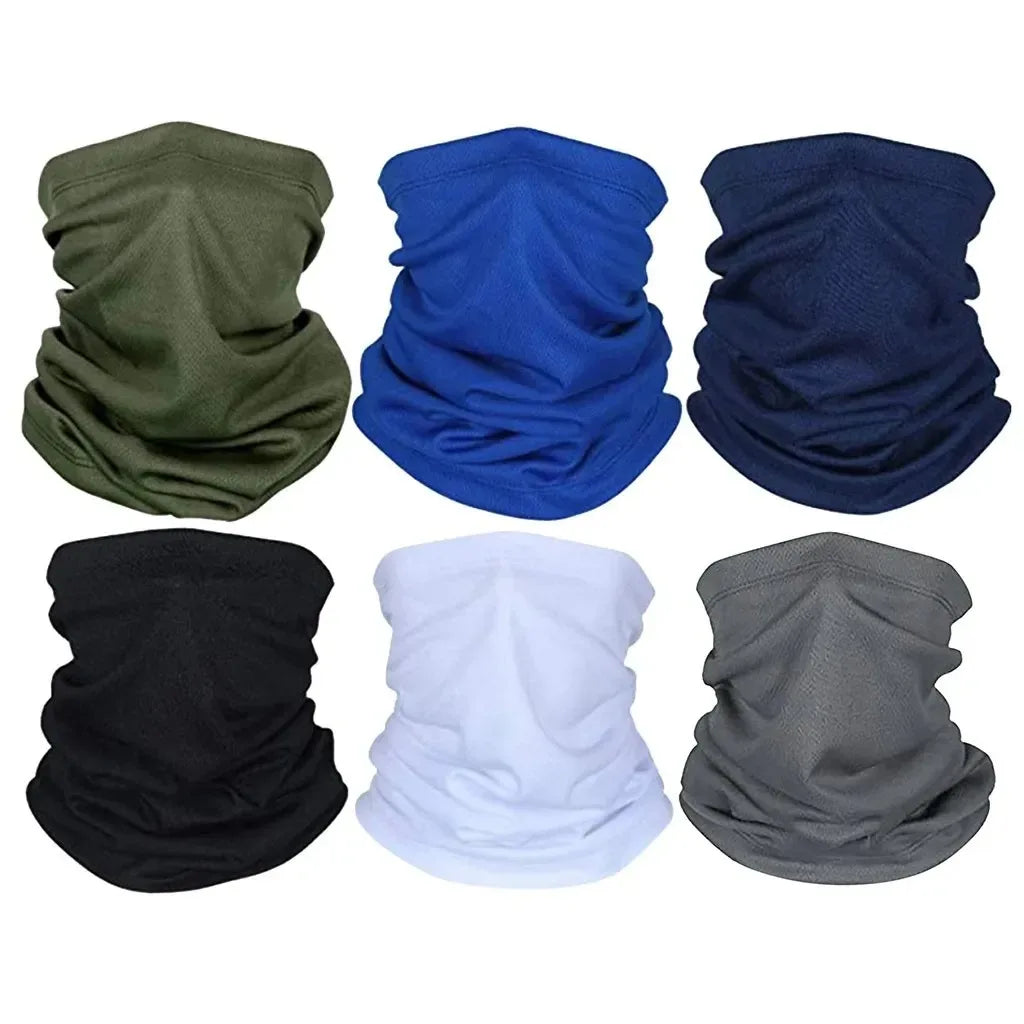 Braga de cuello multiusos de algodón – foto 1