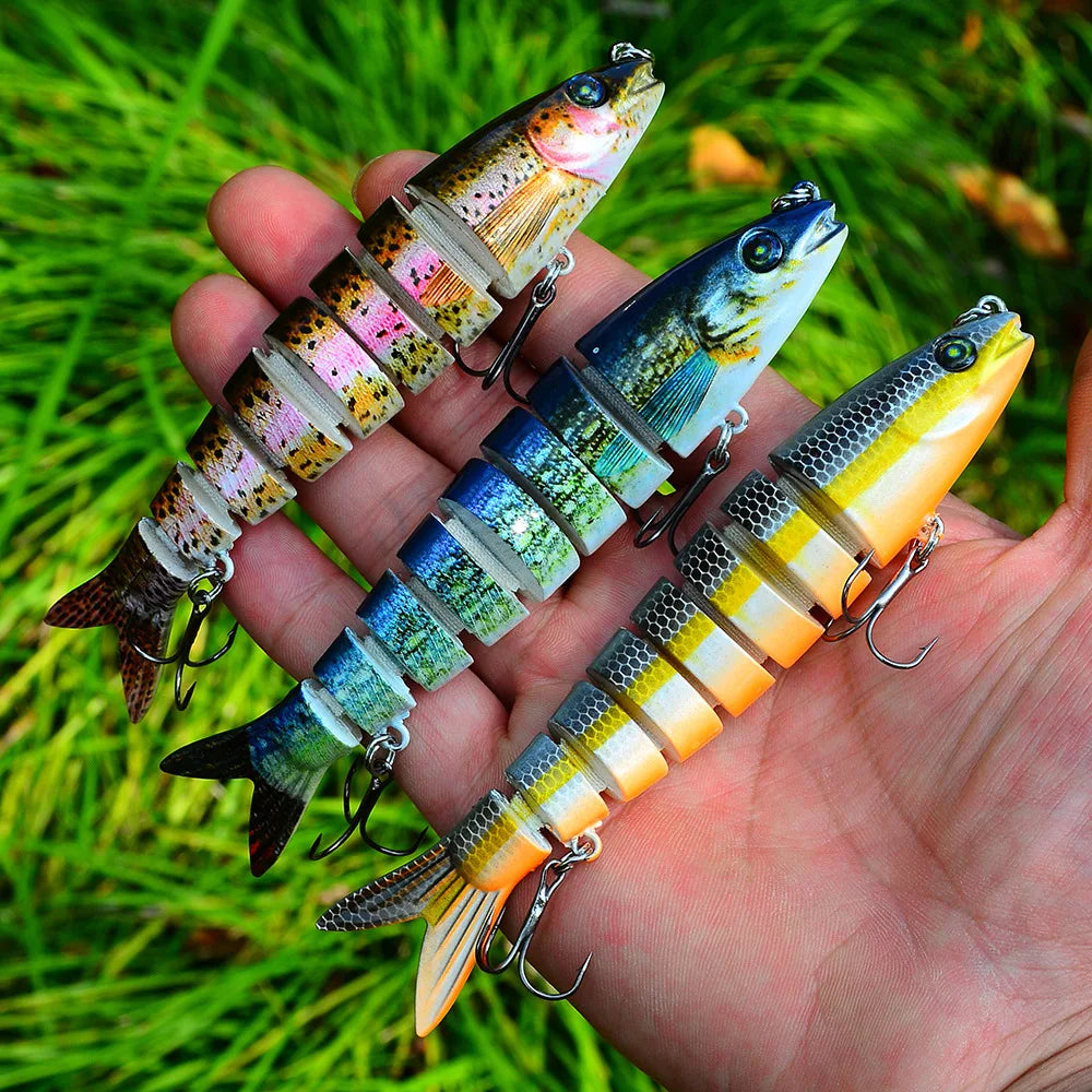 Swimbait articulado 13,5 cm 19 g – foto 4