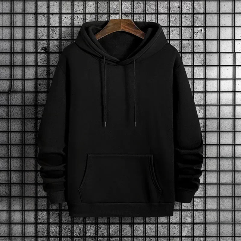 Sudadera con capucha lisa – foto 1